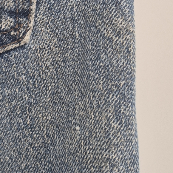 Levis Mens Vintage Y2k Retro Blue Silver Tab Straight Leg Size 34x29 - Picture 14 of 15
